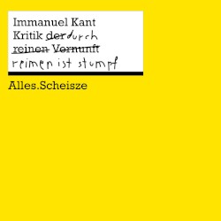 Kritik durch Reimen ist stumpf
