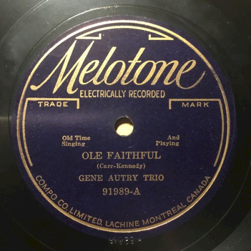 Ole Faithful / Some Day In Wyomin'
