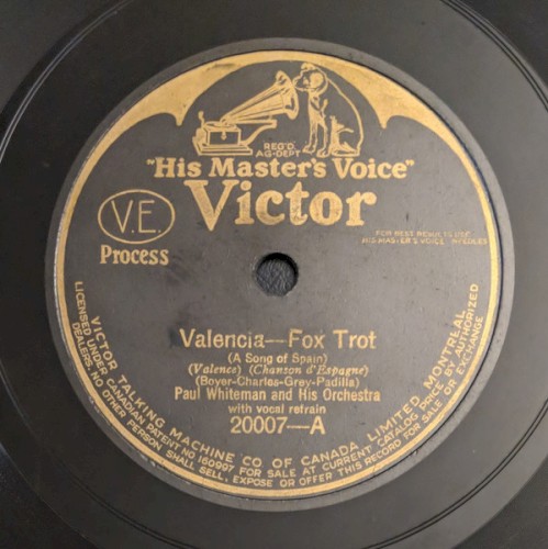 Valencia (A Song of Spain) / No More Worryin'