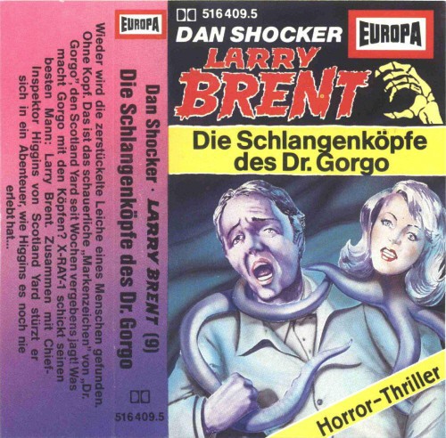 Larry Brent 9: Die Schlangenköpfe des Dr. Gorgo