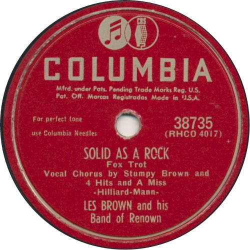 Solid as a Rock / It Isn't Fair