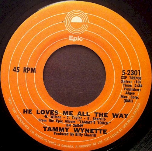 Stand by Your Man / He Loves Me All the Way