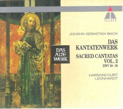 Das Kantatenwerk: Sacred Cantatas, Vol. 2: BWV 20-36