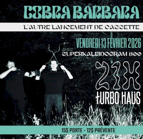 2026-02-13: Turbo Haüs, Montréal
