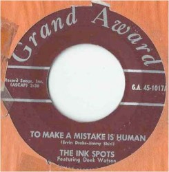 To Make a Mistake Is Human / Java Jive