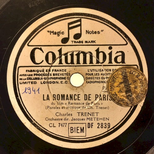 La Romance de Paris / Un rien me fait chanter