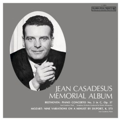 Beethoven: Piano Concerto No. 3, Op. 37 - Mozart: 9 Variations on a Minuet by Jean Pierre Duport, K. 573