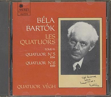 Les Quatuors, Tome III: Quatuor N°5 1934 / Quatuor N°6 1939