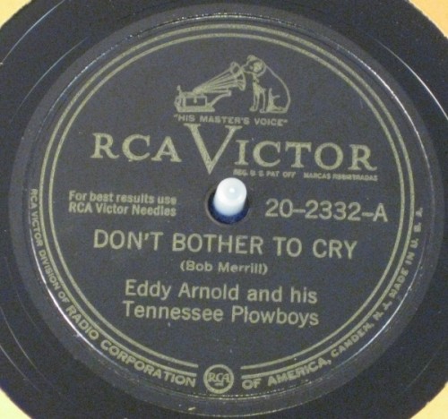 Don't Bother to Cry / I'll Hold You in My Heart (Till I Can Hold You in My Arms)