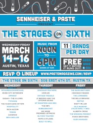 Paste mPlayer #35: 2012 Sennheiser and Paste SXSW Sampler