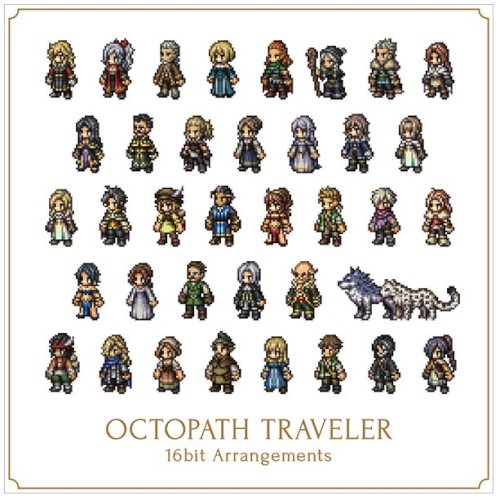 OCTOPATH TRAVELER 16bit Arrangements