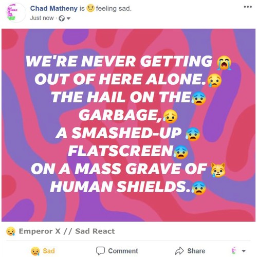Sad React