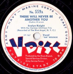 There Will Never Be Another You / I Want a Little Girl