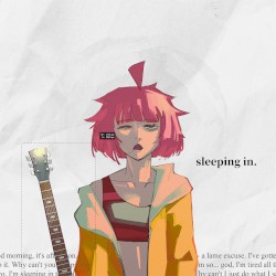 SLEEPING IN