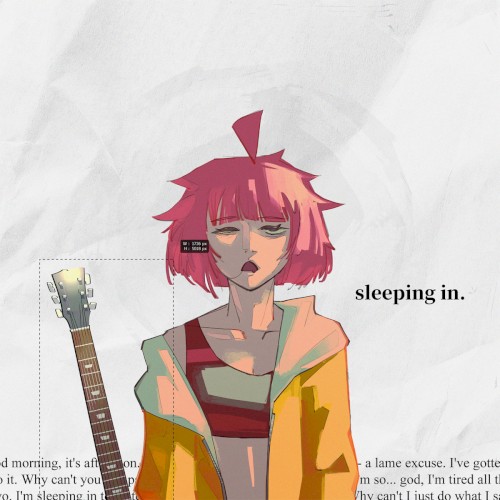 SLEEPING IN