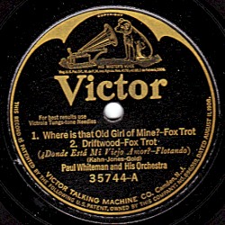 Where Is That Old Girl of Mine?