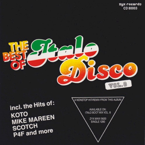 The Best of Italo Disco, Volume 8