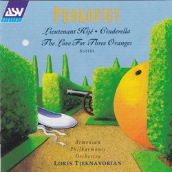 Lieutenant Kijé / Cinderella / The Love for Three Oranges (Suites)