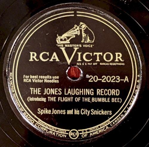 The Jones Laughing Record (Introducing the Flight of the Bumble Bee)