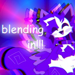blending in