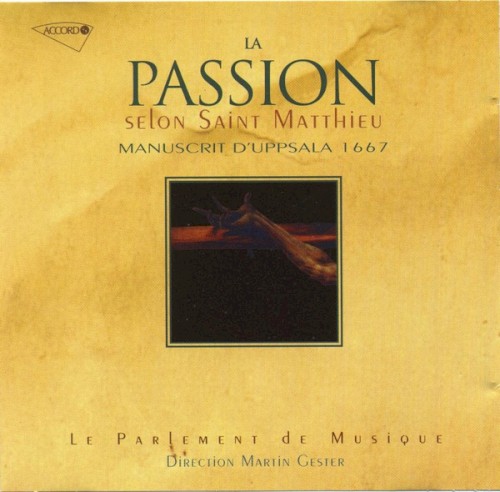 Manuscrit d'Uppsala 1667 - La passion selon St Matthieu