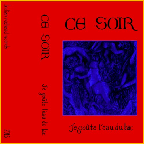 Je goûte l'eau du lac