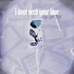 i don't need your love