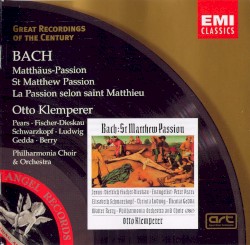 Matthäus-Passion BWV 244