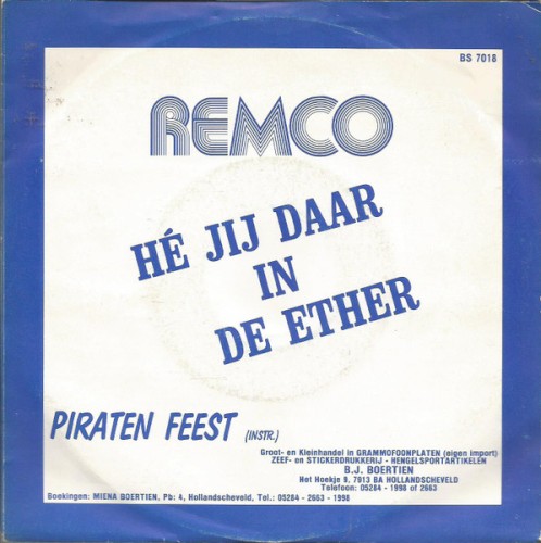 Hé jij daar in de ether / Piraten feest