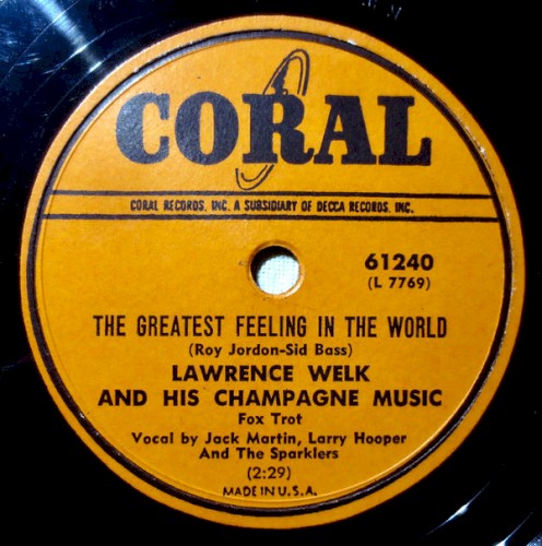 The Greatest Feeling in the World / Luxembourg Polka