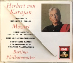 Karajan Conducts, Mozart Symphonien 29, 35, 36, 38, 40, 41, etc