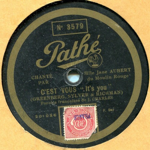 M’sieur, prenez‐moi / C’est vous (« It’s You »)