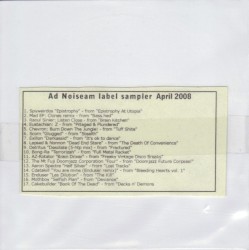 Ad Noiseam Label Sampler April 2008