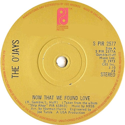 Now That We Found Love