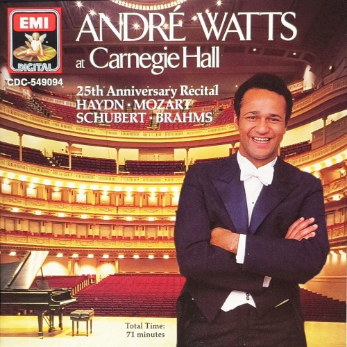 Andre Watts At Carnegie Hall 25th Anniversary Recital - Haydn, Mozart, Schubert, Brahms