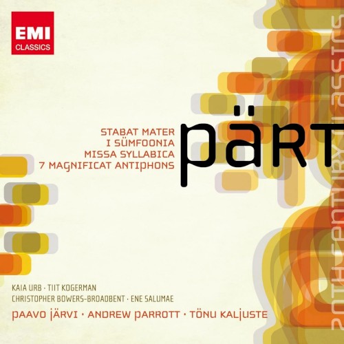 Stabat mater / I sümfoonia / Missa syllabica / 7 Magnificat Antiphons