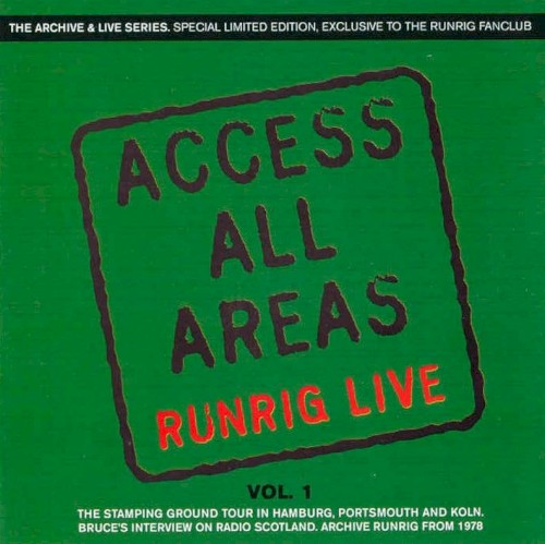 Access All Areas, Volume 1: Runrig Live