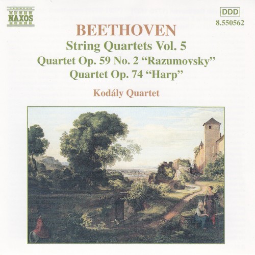 String Quartets, Volume 5: Quartet, op. 59 no. 2 "Razumovsky" / Quartet, op. 74 "Harp"