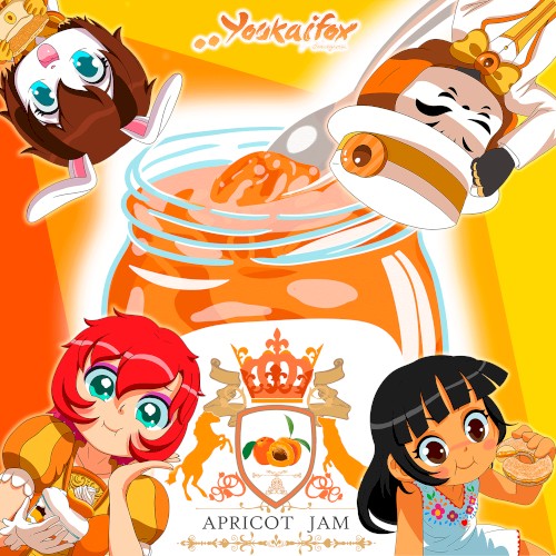 Apricot Jam Jar