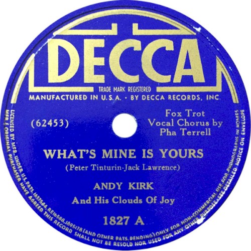What's Mine Is Yours / It Must Be True