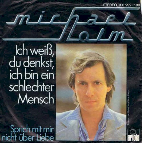 Ich weiß, du denkst, ich bin ein schlechter Mensch