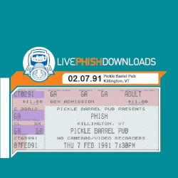 1991-02-07: Pickle Barrel Pub, Killington, VT, USA