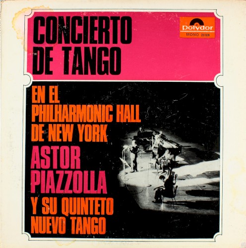 Concierto de tango en el Philharmonic Hall de New York