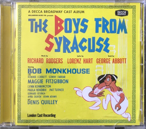 The Boys From Syracuse (Original London Cast Recording)