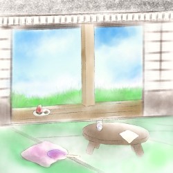 8月の雨