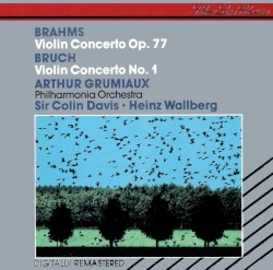 Violin Concerto in D major, Op. 77; Violin Concerto No. 1 in G minor, Op. 26
