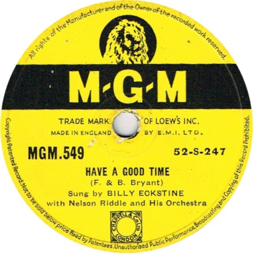 Have a Good Time / Until Eternity