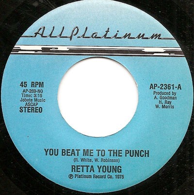 You Beat Me To The Punch