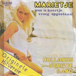 Marietje was een keertje vroeg op gestaan!