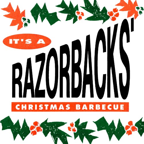 It's a Razorbacks Christmas Barbeque